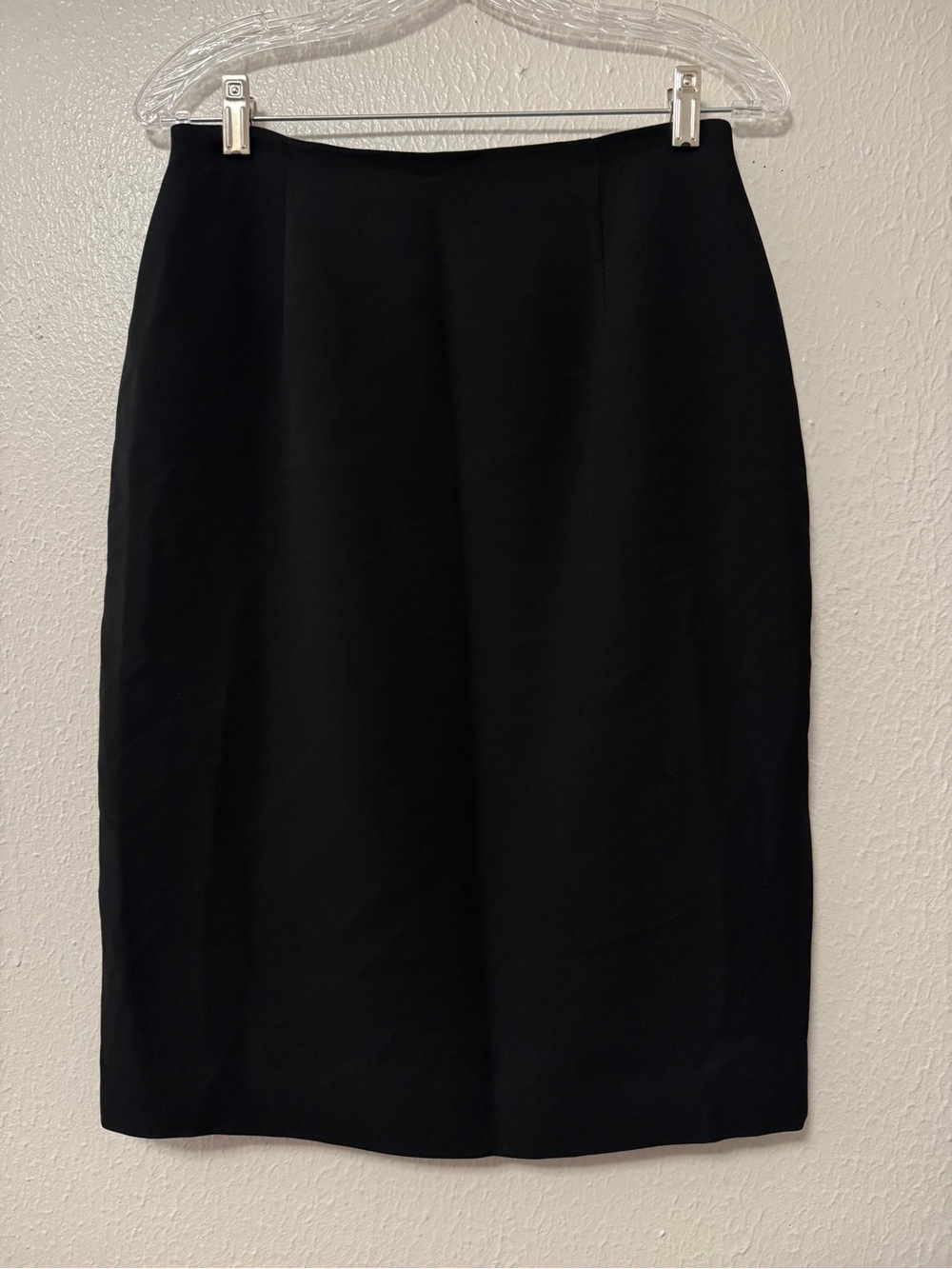 Talbots Black Tailored Pencil Skirt Size 8